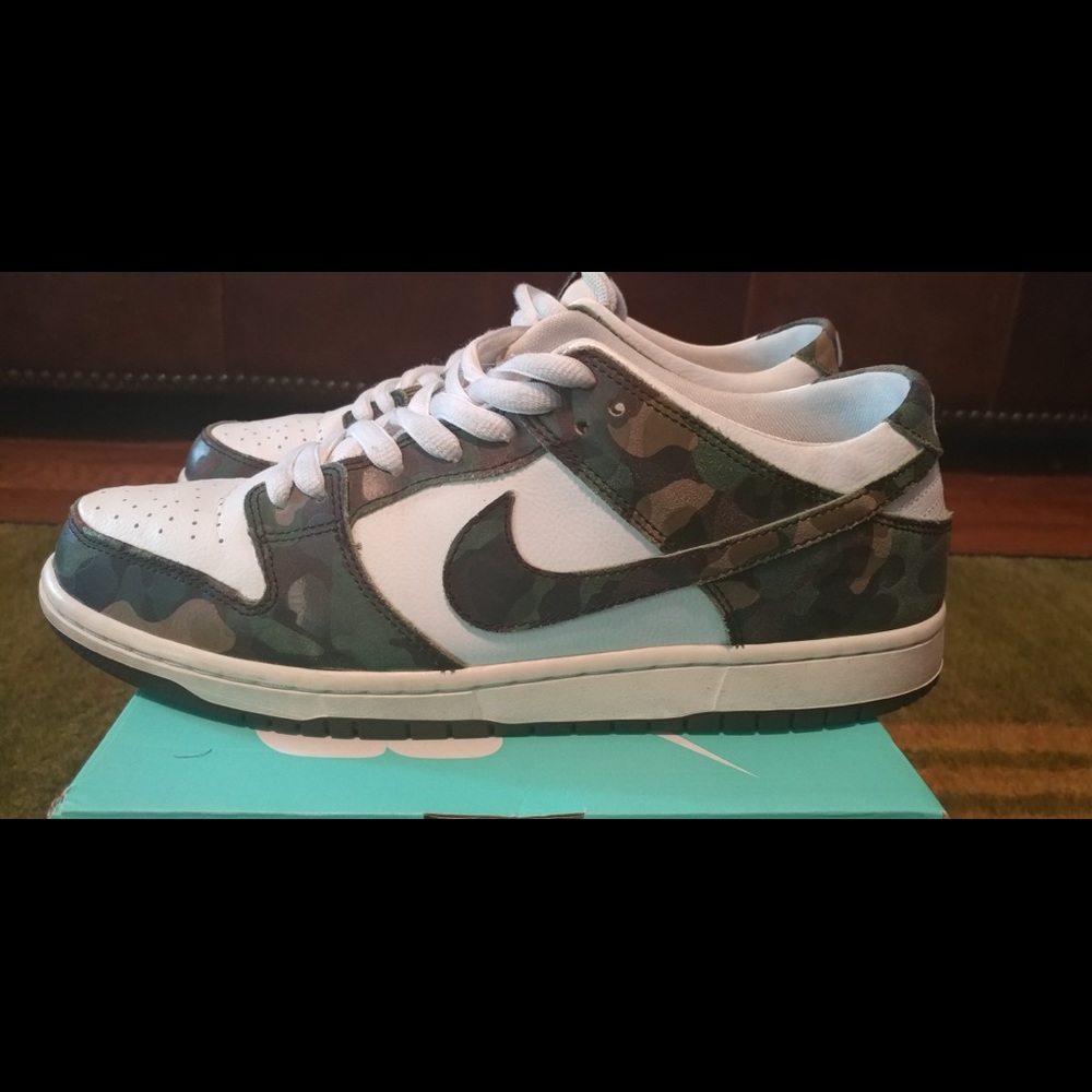 Nike SB Dunk Camo Legion 11.5